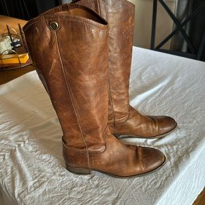 Frye Melissa Button Wide Calf